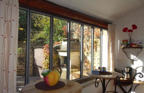 Les Calades de Suze - Vieilles pierres et espace détente spa et sauna privatif - Foto 4