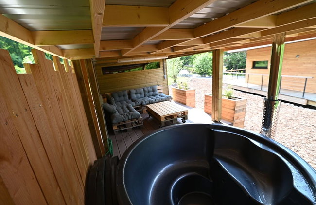 Ecological Holiday Home near Durbuy with Nordic Bath - Foto 27