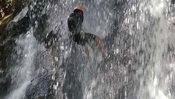 Canyoning in Popayán