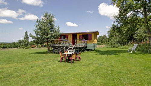 Roulotte pittoresque 4 pers avec animaux admis, draps et ménage inclus - FR-1-496-308 - Foto 2