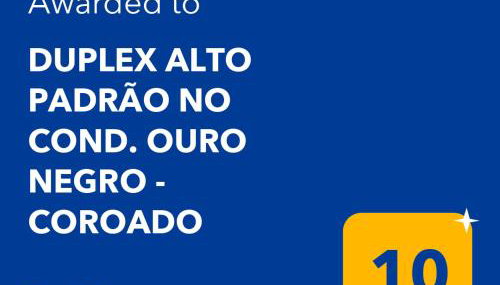DUPLEX ALTO PADRÃO NO COND. OURO NEGRO - COROADO - Photo 2