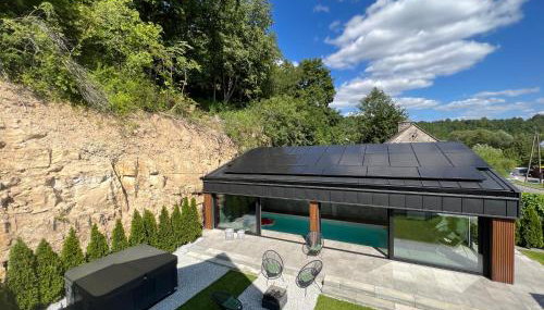 Dom z basenem Bałtów 22 - Foto 5, Garden, Garden view