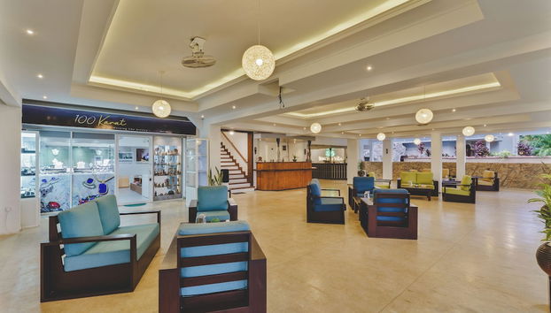 Zona de estar del vestíbulo