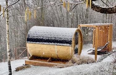 Czill-Lokum- klimatyczna chata w Beskidach z balią i sauną - Foto 8
