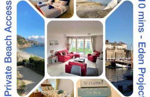 Stunning Apartment, balconies, private beach, coast path - Foto 31