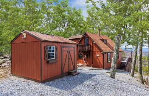 Mountaintop Views, Hot Tub, Deck, Fire Pit & WiFi - Foto 24