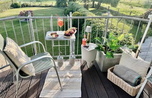 SÜDSEE GLÜCK - Maisonette Deluxe App auf 2 Ebenen - auf der Insel Xanten-Wardt zwischen Südsee-Nordsee - Foto 51