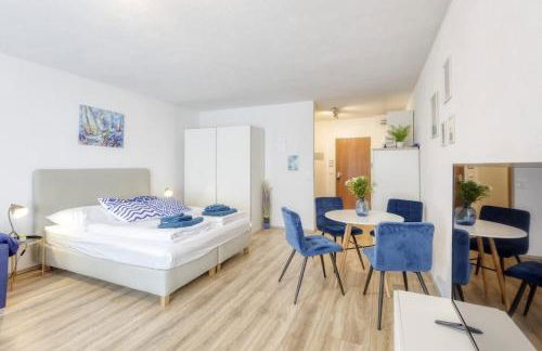 Relax-Apartment mit Indoor-Pool, Fitness und Netflix am Bodensee - Photo 14