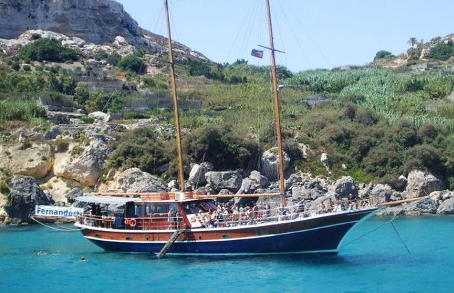 Croisière Fernandez d'une journée entière : Gozo, Comino et le Lagon Bleu déjeuner inclus - Photo 1