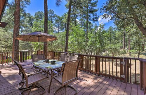 Deck with Wooded Views Rustic-Chic Prescott Cabin! - Foto 20