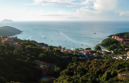 Buzios, casa inteira de frente para o mar em Joao Fernandes, fabulosa, a melhor vista, Mansão Bella Vista - Foto 44