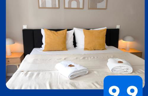 maremar - Apartments am Ferberturm - Luxus Boxspringbett - Küche - Arbeitsplatz - WLAN - Foto 1