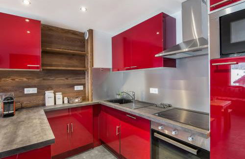 Appartement chaleureux proche pistes, parking inclus, 6 couchages - FR-1-563-93 - Foto 10