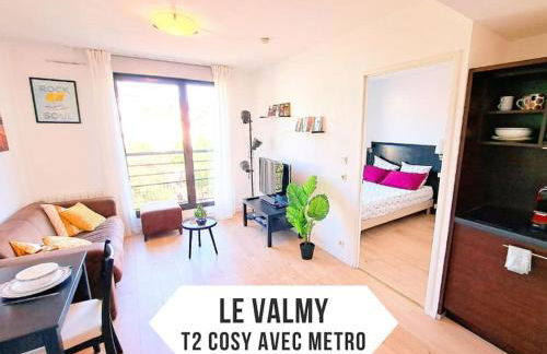 Le Valmy: appartement lumineux au pied du métro - Foto 1