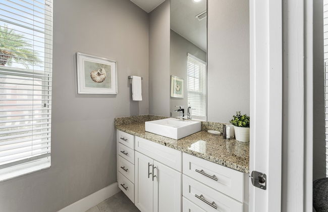 4 BR 4 BA Villa 5min Disneyworld 1804ft Gym - Foto 51