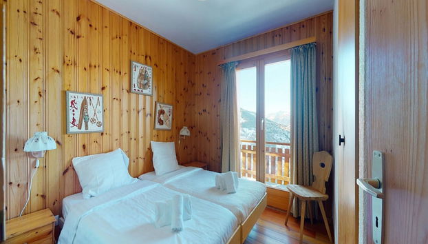 Chalet in the Heart of Valley With Balcony - Foto 2, Habitación