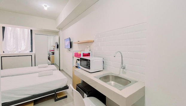 Homey Studio (No Kitchen) Apartment Bandaraya - Tallasa City Makassar - Foto 2, Habitación