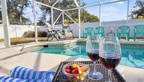 Heated Pool Villa Near Venice Beach Sleeps 6 - Foto 1, Garden, sunbed