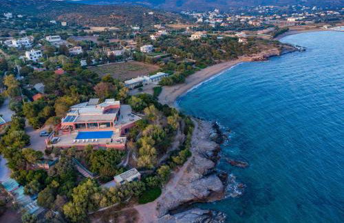 Black Diamond Beachfront Pool Villa Pasithea in Sounio, Athens - Foto 62