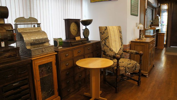 Coin salon dans le hall