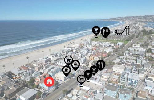 2 Free Bikes, Pvt Parking, Steps to Beach! South Mission Beach - Foto 2