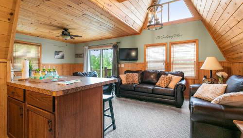 8 Mi to Dogwood Canyon Cozy Cabin with Deck - Foto 5