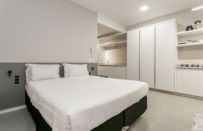 Studios Tower by Viva - Prédio com piscina e estacionamento no centro de Floripa - Foto 24