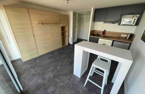 STUDIO VUE MER LE FORT BLOQUE PLOEMEUR - Foto 13