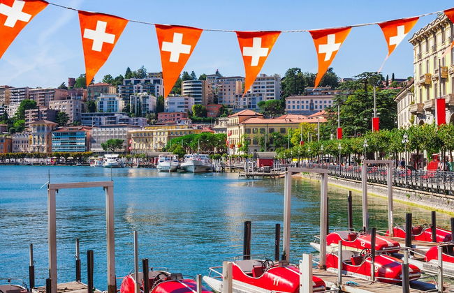 Lugano Blue Marine On Lake Shore - Foto 20
