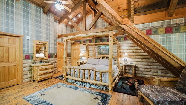 Big Kahuna Lodge 3 Bedroom Cabin by RedAwning - Foto 5, Habitación