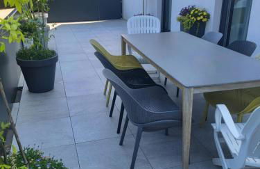 Apartments bei Playmobil EG,130m2,große Terassen,24h Self Check-in, free Parking - Foto 15