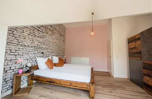 Industrie Stil Apartment unweit vom See - Foto 23