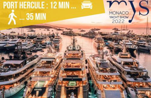 Luxueux appartement - vue mer - piscine - free parking - Monaco - Foto 27