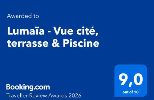 Lumaïa - Vue cité, terrasse & Piscine - Foto 16