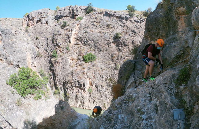 Via ferrata du canyon d'Almadenes - Photo 2