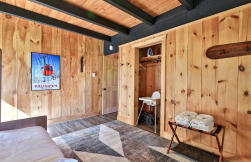 RoundTop Chalet - Hot Tub, Fire Pit & Mountain Views near Killington & Okemo - Foto 14