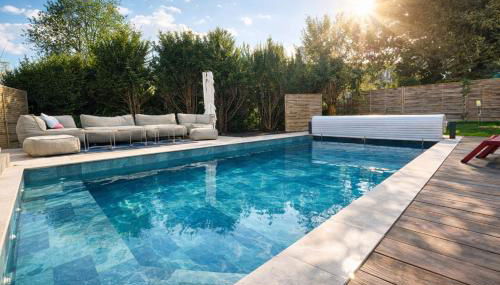 Villa Avril & spa 15 pers- location Villa de Prestige 2 Piscines intérieur et extérieur et sauna - Foto 2