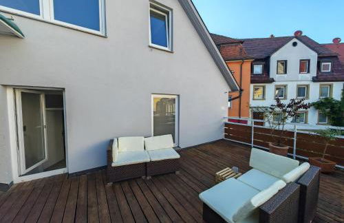 Stadtmitte Apartment im historischen Viertel -100qm Wohnfläche & 30qm Dachterrasse - Foto 16