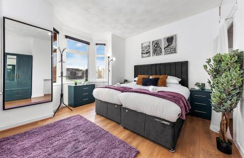 Spacious 3 beds home Close to Southampton GENERAL HOSPITAL - sleep 9 - Free Parking - Pool table - 2 Large TVs - Foto 49