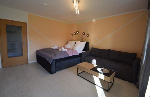 Bliss Place - 1R Premium Apartment - Kingsize Bett, Smart TV, Küche, Balkon, Waschkeller - Foto 12