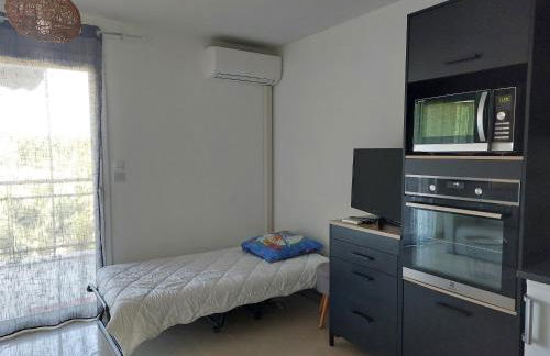 Grand Studio à 300m de la plage dans Résidence calme - une seule pièce - Foto 5