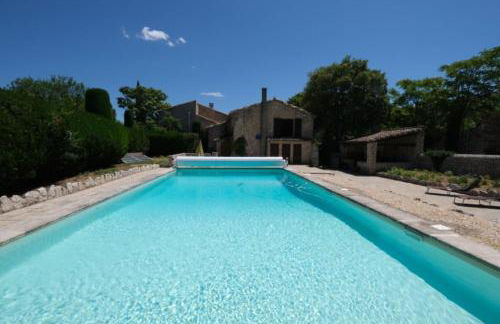 typical mas provençal with swimming pool in a small hamlet near mouriès in the alpilles in provence- 8 persons - Foto 6