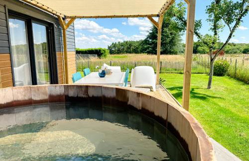 Gites-domainedupin, cottage Bain Nordique PRIVÉ - Foto 5