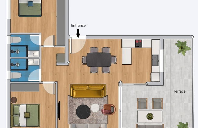 Mulberry Court Premium Apartments - Foto 18