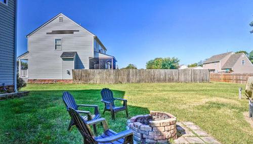 9 Mi to Richmond Sandston Home with Office - Foto 3