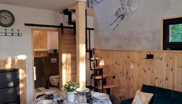 Domki przy jeziorze z prywatną plażą w Borach Tucholskich Pensjonat Alicja wczasy z dziećmi nowe luksusowe domki na skraju jeziora i lasu - Foto 5