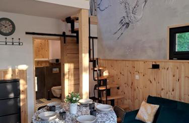 Domki przy jeziorze z prywatną plażą w Borach Tucholskich Pensjonat Alicja wczasy z dziećmi nowe luksusowe domki na skraju jeziora i lasu - Foto 5