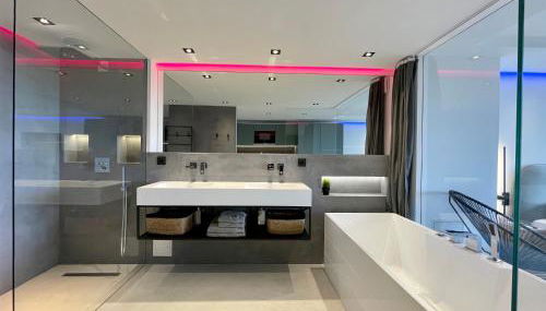 Appartement neuf climatisé - vue mer Saint-Tropez - 50m plage et port - piscine - Foto 5