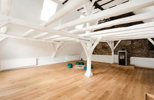 Seminarhaus Heim Retreat, Fachwerkhaus von 1451, Yoga, Naturgarten für 10 Personen - Foto 7