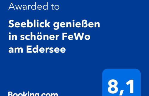 Seeblick genießen in schöner FeWo am Edersee - Photo 19